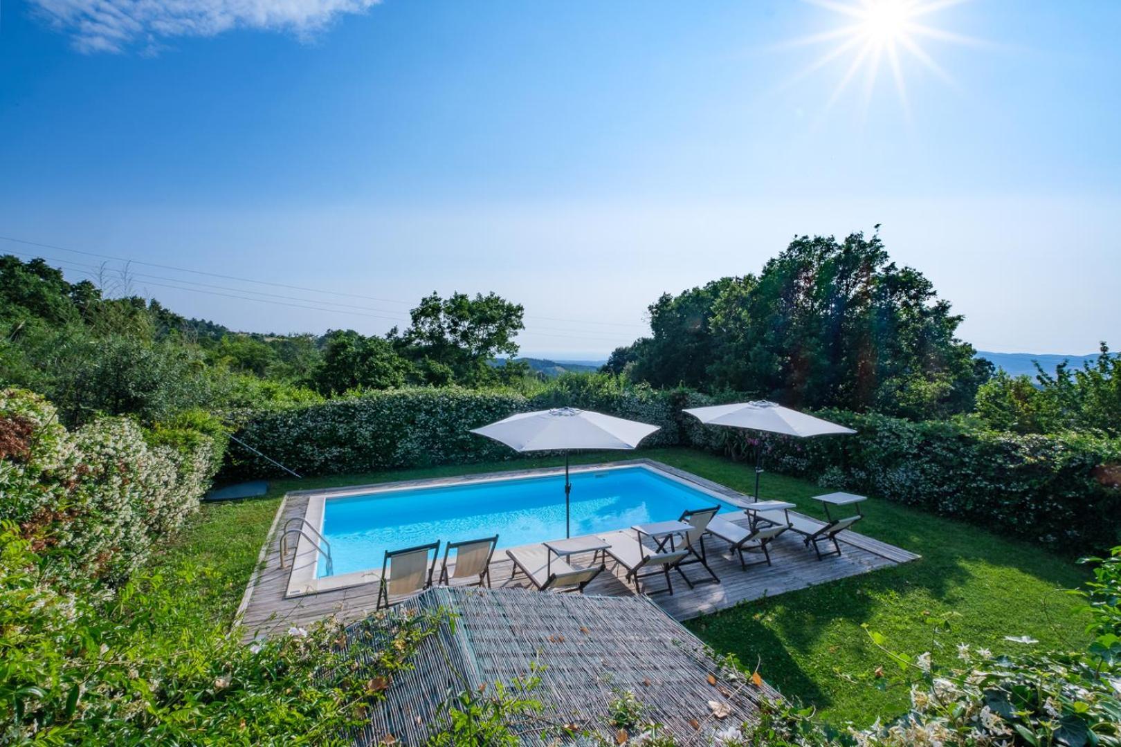 Villa Di Campagna 10 Posti Con Piscina Privata Castellina Marittima Exteriér fotografie