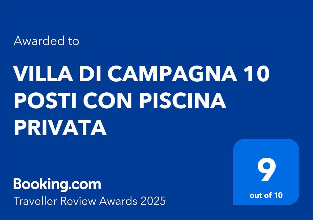 Villa Di Campagna 10 Posti Con Piscina Privata Castellina Marittima Exteriér fotografie